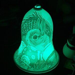 Lumière lithophanie Pâque