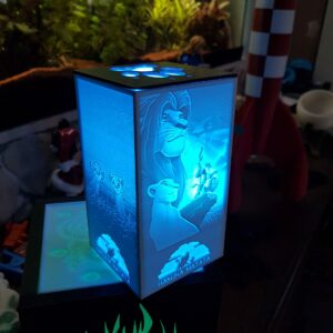 Lumière ambiance rechargeable