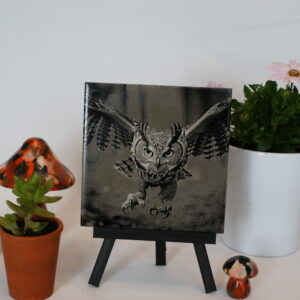 Hibou en vol
